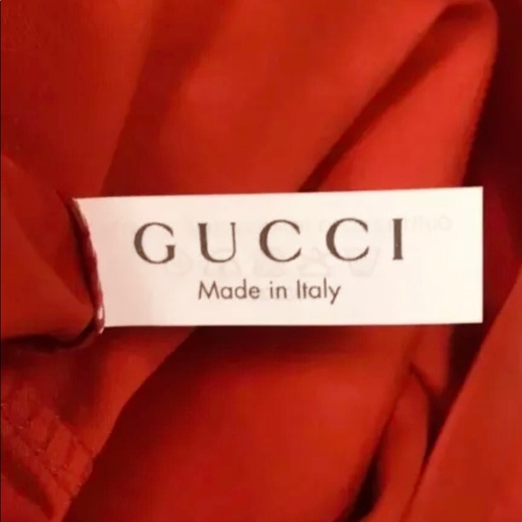 Rare Authentic Large GUCCI MLB Ltd Edition Red Drawstring DustBag 15” x 13” New - Picture 4 of 7